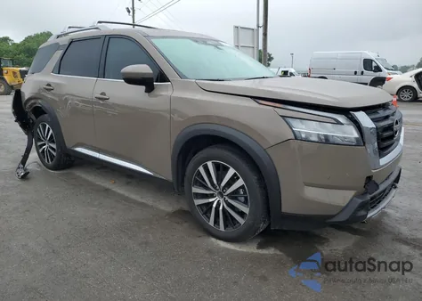 2023 Nissan Pathfinder Platinum из США, поврежденный, VIN 5N1DR3DJ7PC258256